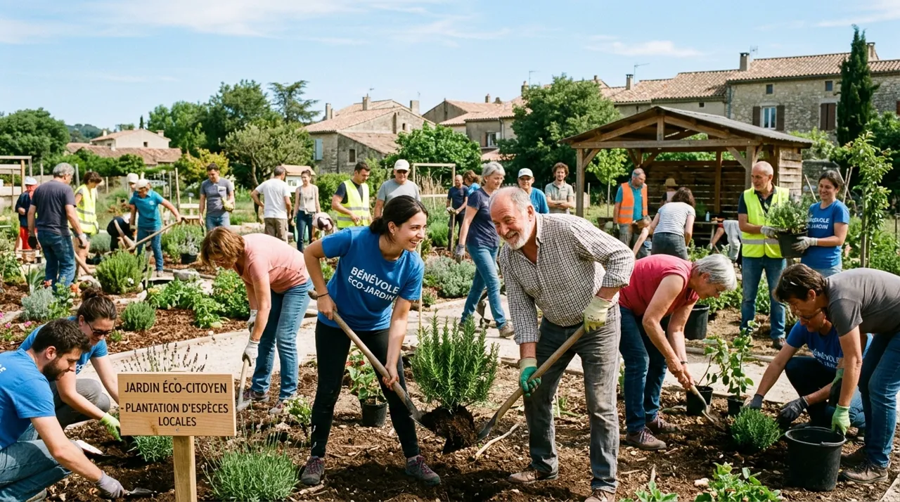 Action communautaire de restauration écologique citoyenne
