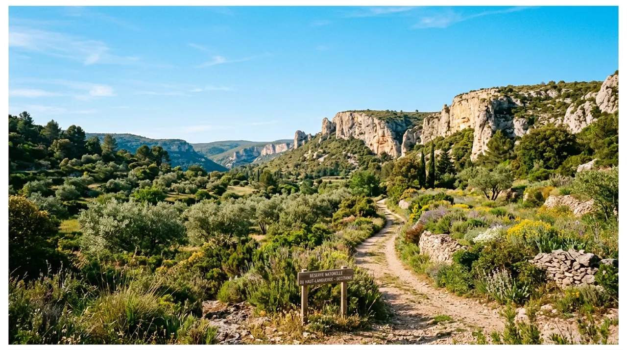Suivi continu des réserves naturelles et paysages de garrigue méditerranéenne